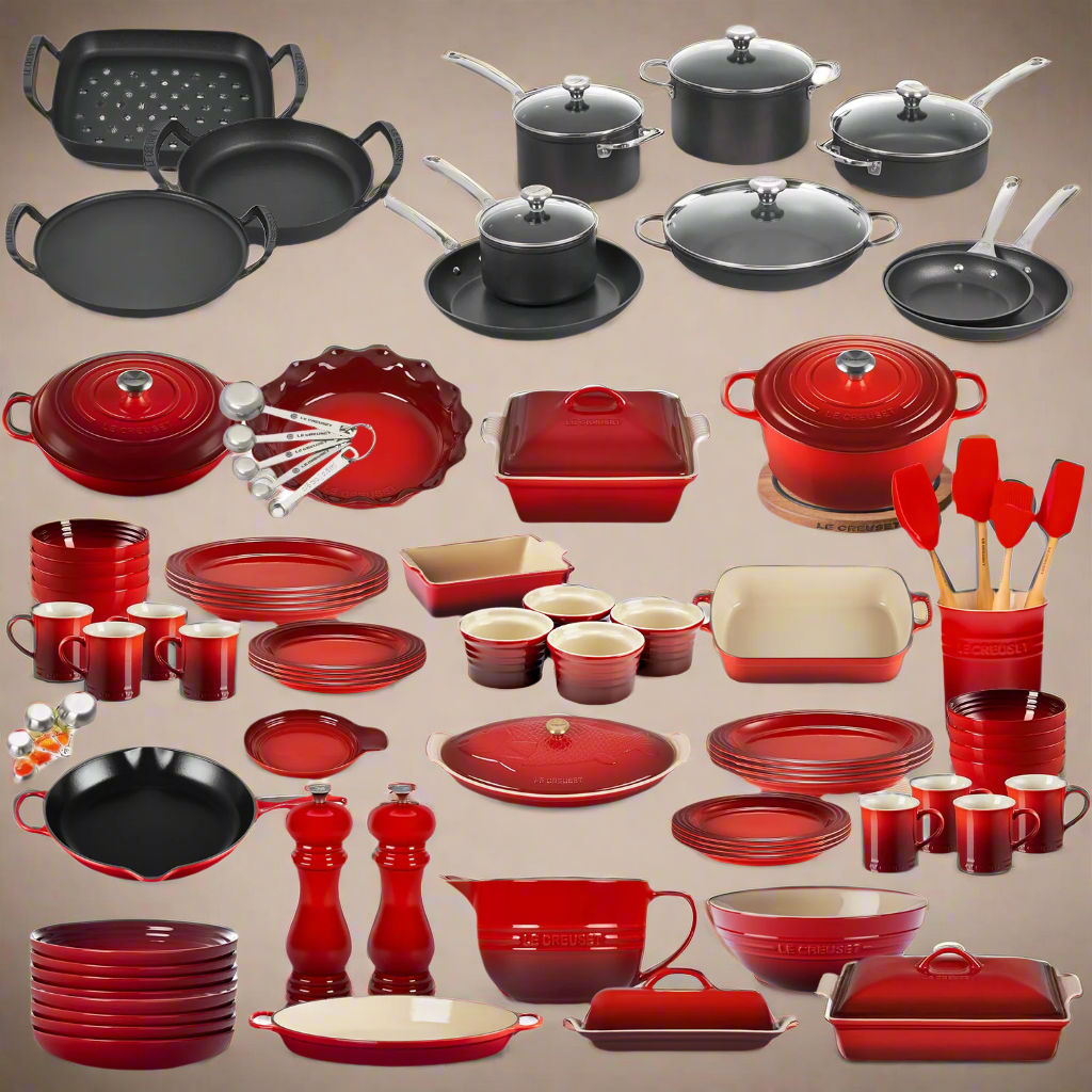 EVERYTHING LE CREUSET KITCHEN SET