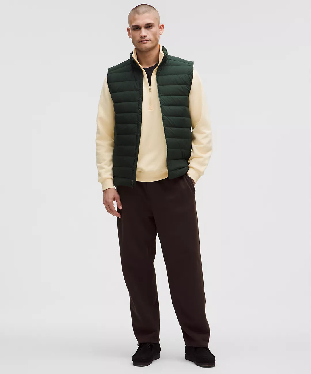 LULULEMON STEADY STATE HALF ZIP