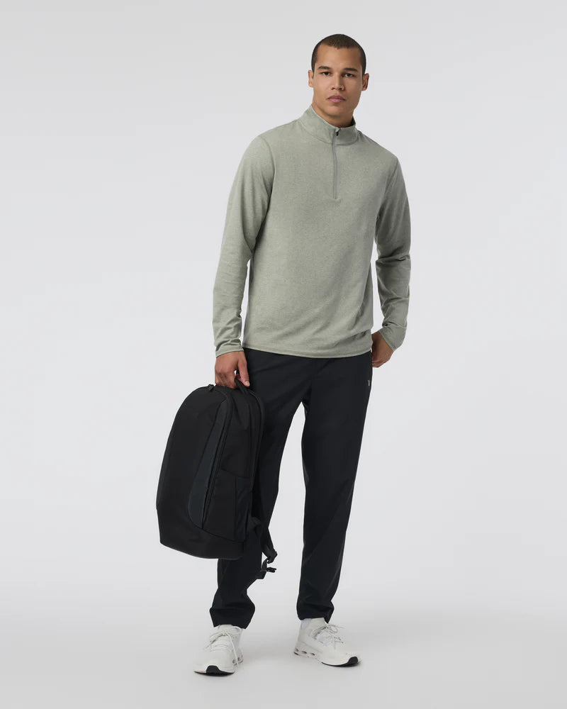 VUORI PONTO HALF ZIP MOCK NECK
