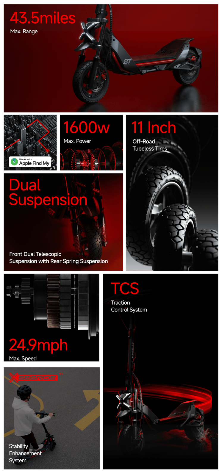 (2) ZT3 PRO PERFORMANCE SCOOTERS